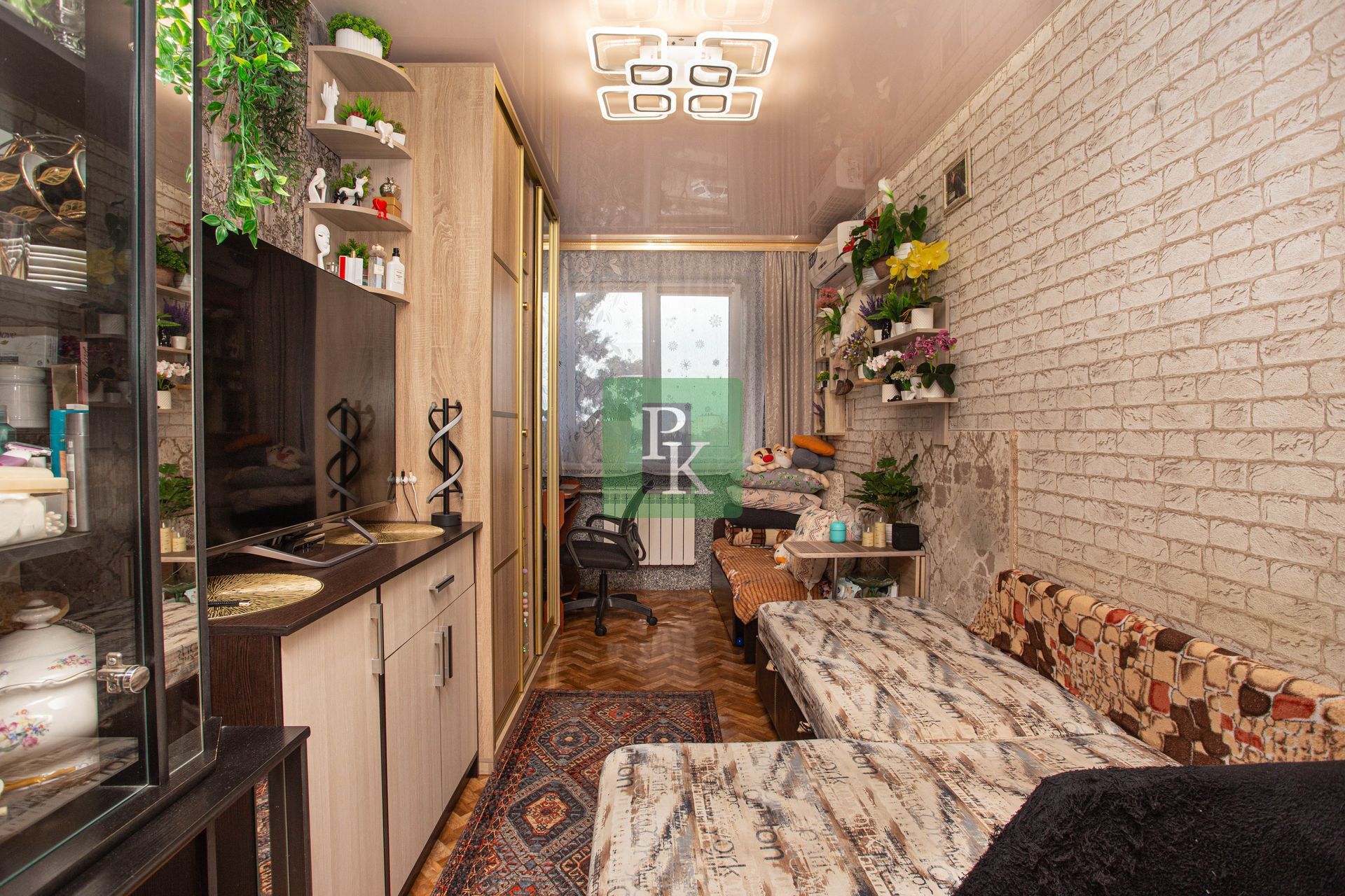 1-комн. квартира, 12.4 м²