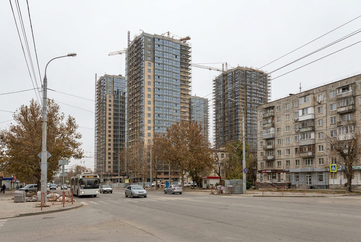 Новостройки Симферополя подорожали на 8% за полугодие, вторичка предлагает дисконты